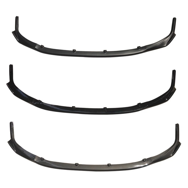 

Передняя лопата автомобиля для Mazda3 Axela 20 21 22 23 24, модифицированный новый стиль, матовый черный глянцевый черный передняя губа