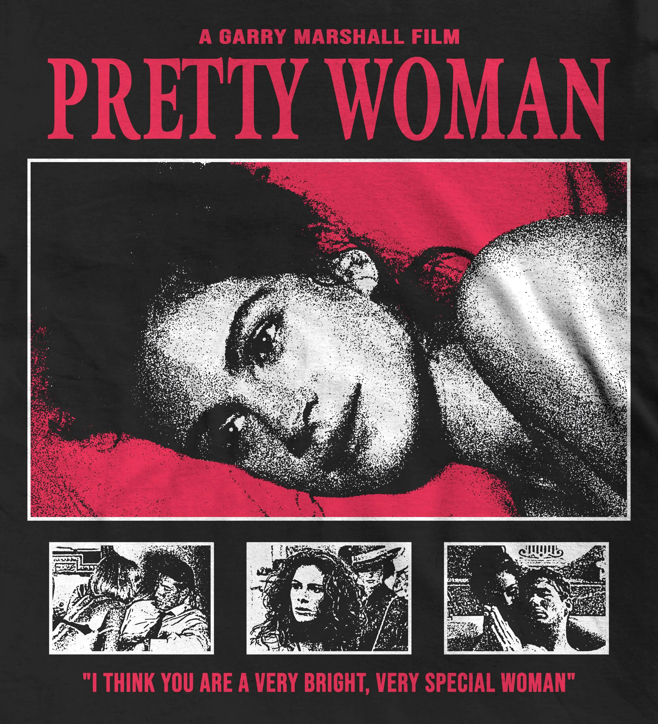 Pretty Woman 1990 T-Shirt, Garry-Marshall Rom-Com, Julia Roberts, 90s Romantic Comedy Gift