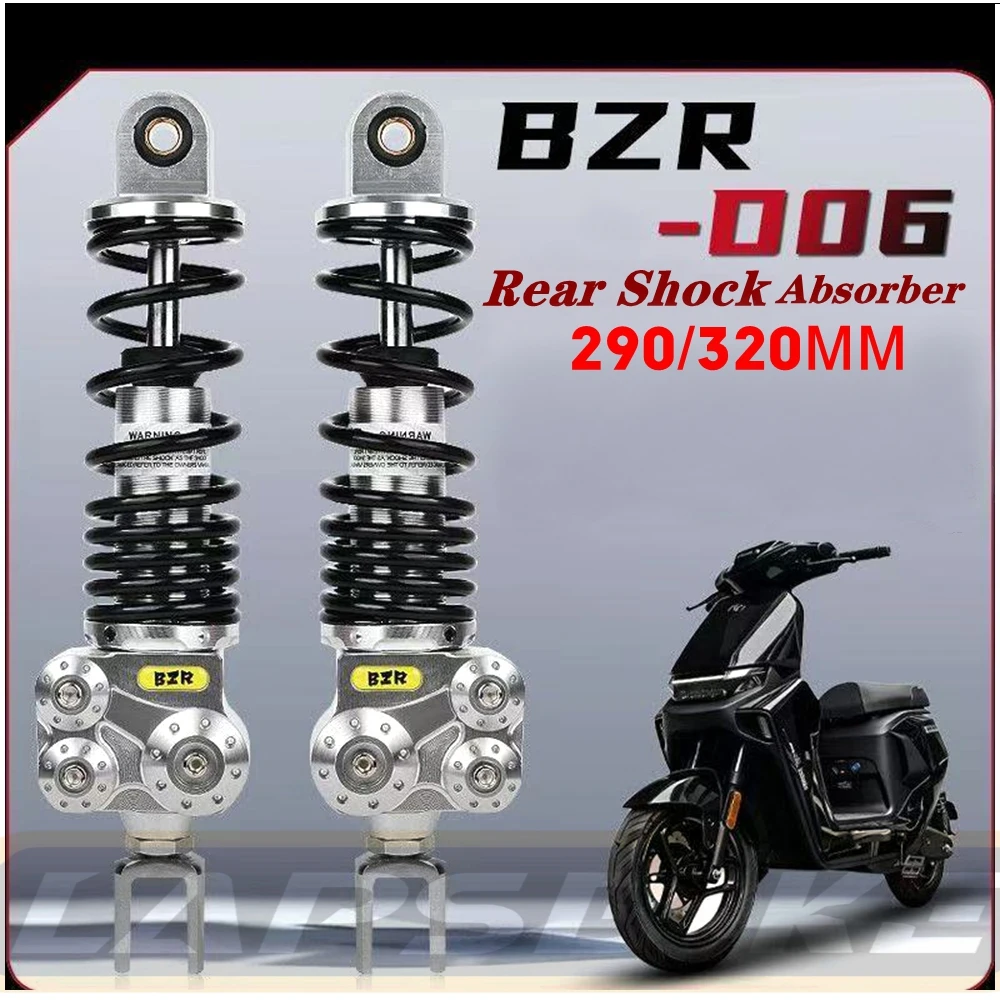 Universal 290/320mm CNC Inverted Rear Shock Absorber For Honda Yamaha Scooter Cygnus-X Nmax155 RSZ CUXI NIU N1S Ninebot ZEEHO