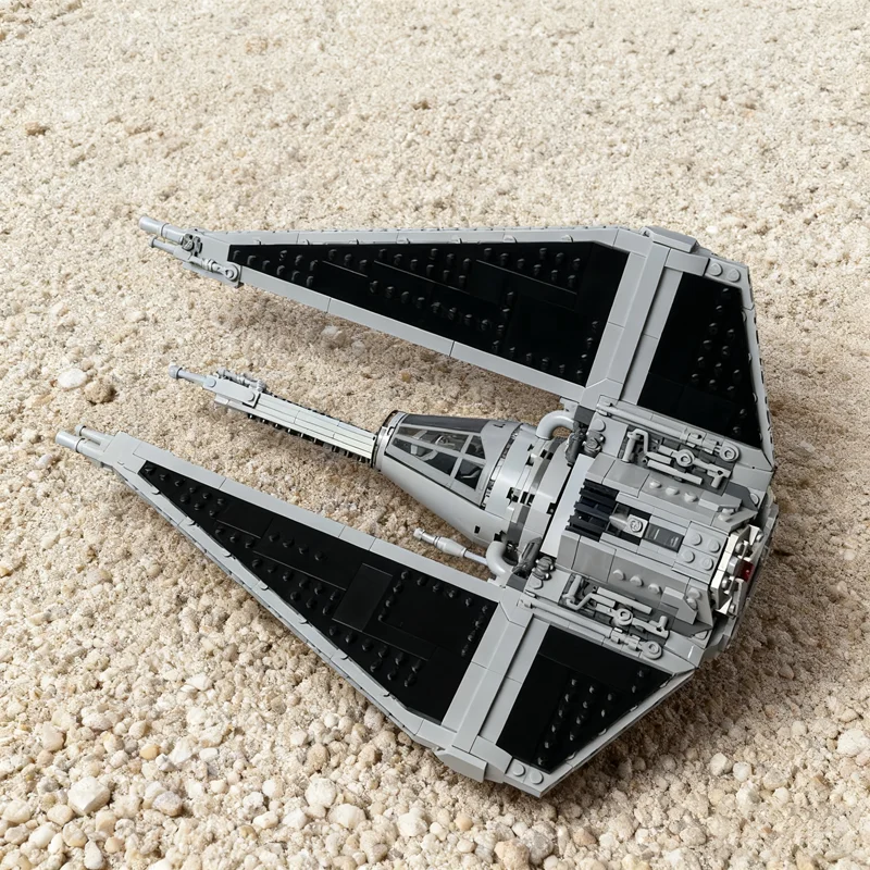 1159 pièces MOC TIE Phantom mise à jour étoile bataille modèle blocs de construction Architecture jouet idée créative éducation cadeaux de noël brique