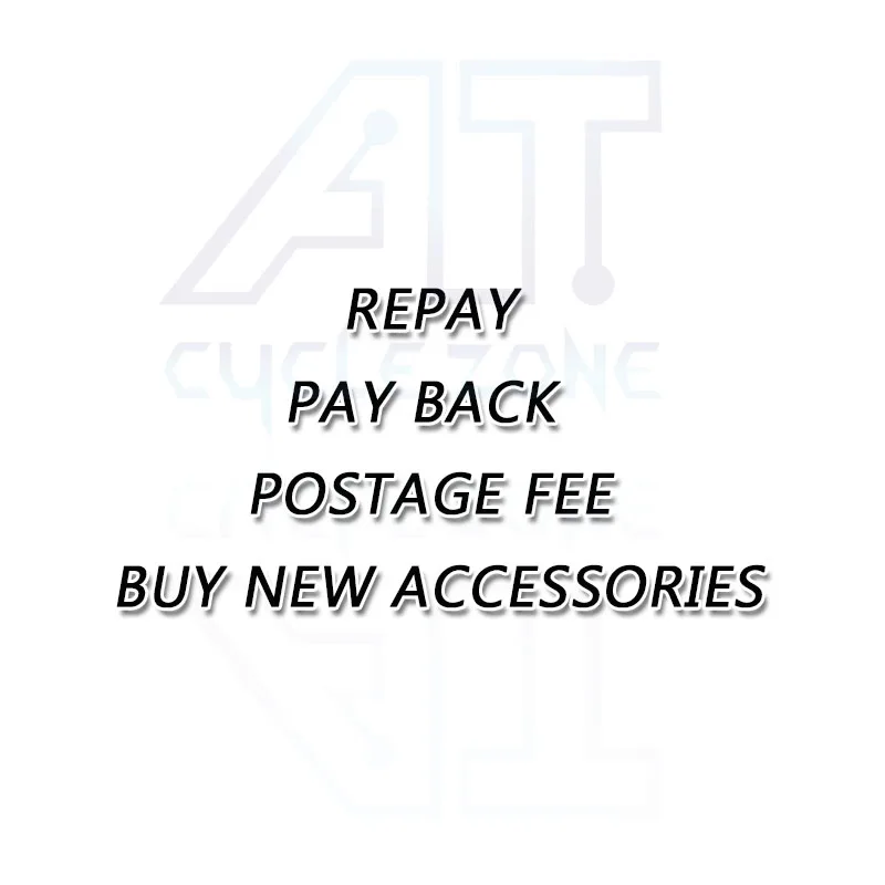 

Repay & Pay Back & Postage Fee & Buy New Accessories