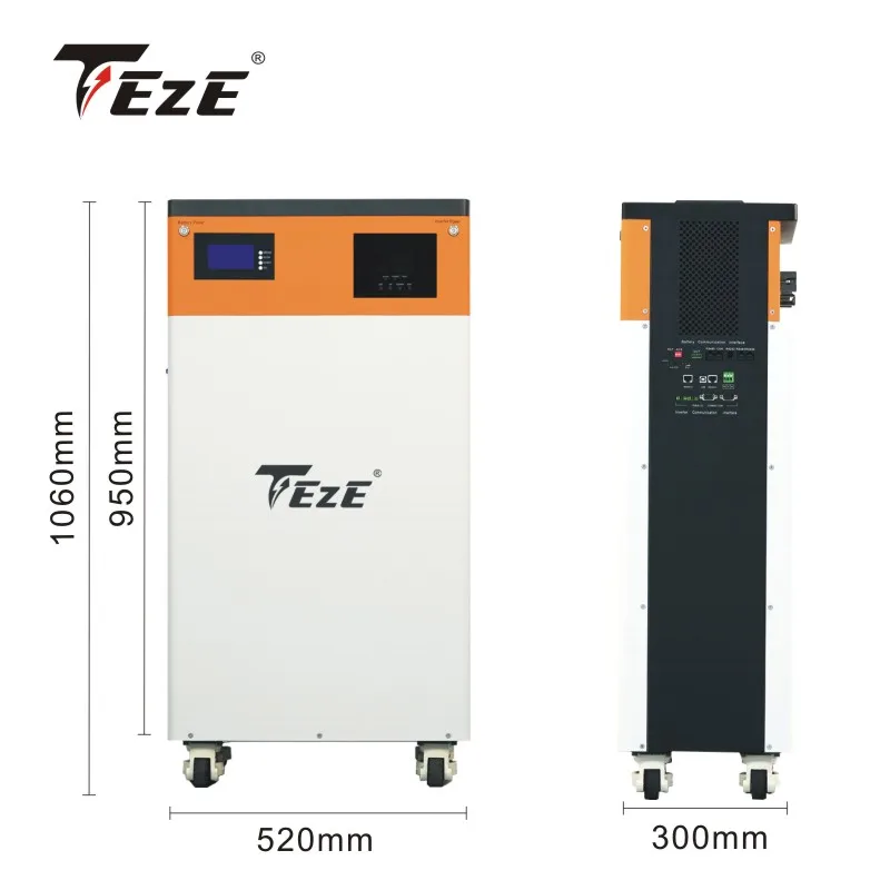 Imagem -02 - Inversor Híbrido Inversor Incorporado Sistema de Armazenamento de Energia Solar Powerwall Doméstico Bateria Lifepo4 220v em 48v 300ah 15kwh Nova Atualização