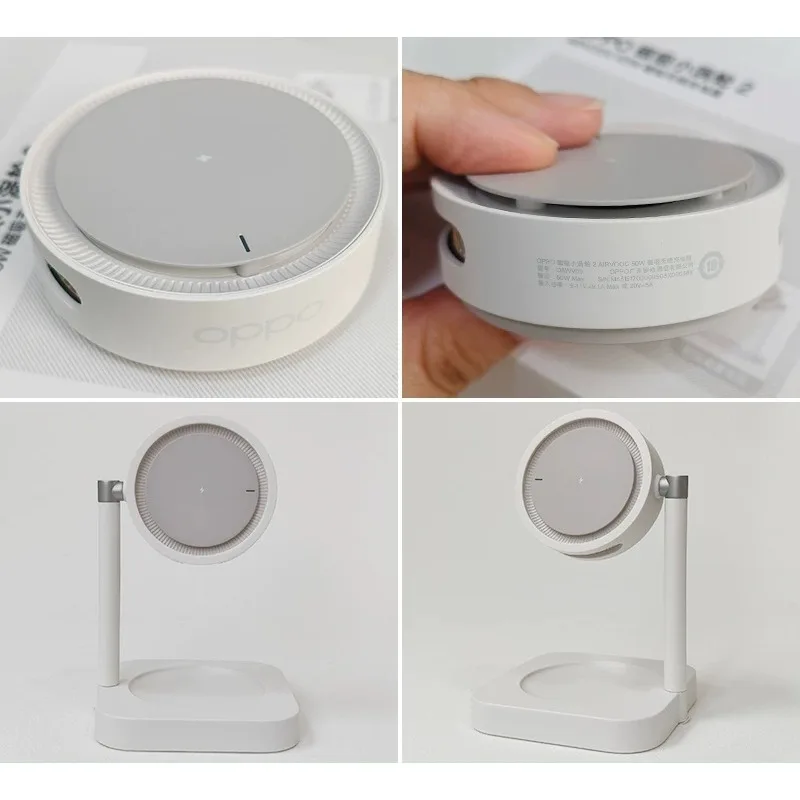 OAWV09 Original For OPPO AIRVOOC 50W Magnetic Charger 2 For OPPO Find N6 N5 X9 X8 Reno15 Pro 14 Pro 13 Pro OnePlus 15 15T 13