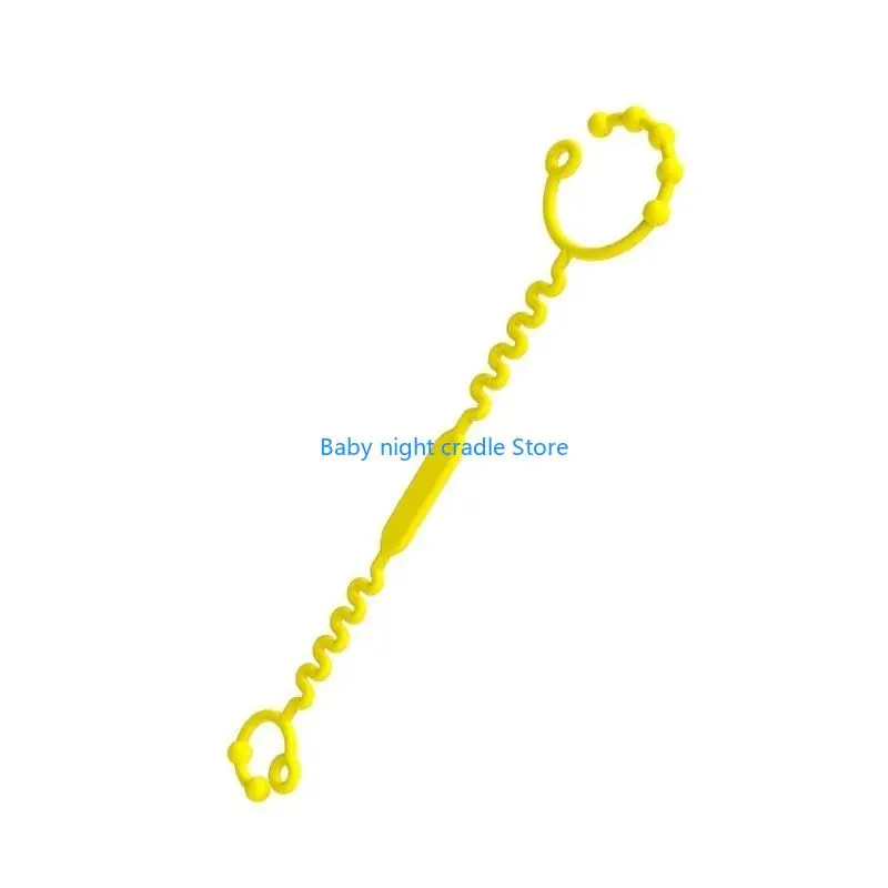 حزام سيليكون آمن من J2FF متصل بشكل آمن وسهل الوصول إلى زجاجات الأطفال ومقاود الألعاب #3