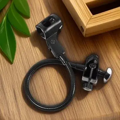 

Microphone Stand Flexible Hose Mic Rack Adjustable Universal Holder Desk Studio Recording Iron Material