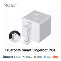 MOES Tuya Fingerbot Button Pusher New Bluetooth finger robot Smart Life App automatic switch Voice Control Alexa Google Home