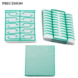 1 Box Dental Wax Mesh Wax Net Round Hole Square Grid Clasp Shape Wax Sheet for Cast Metal Partial Design Dental Lab Material