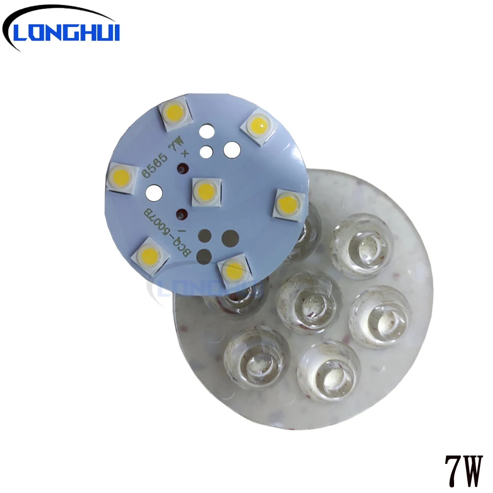 

Светодиодная лампа 7W 50MM, ультраяркий светильник-спот, панельный светильник, замена трекового светильника, плата SMD-лампы