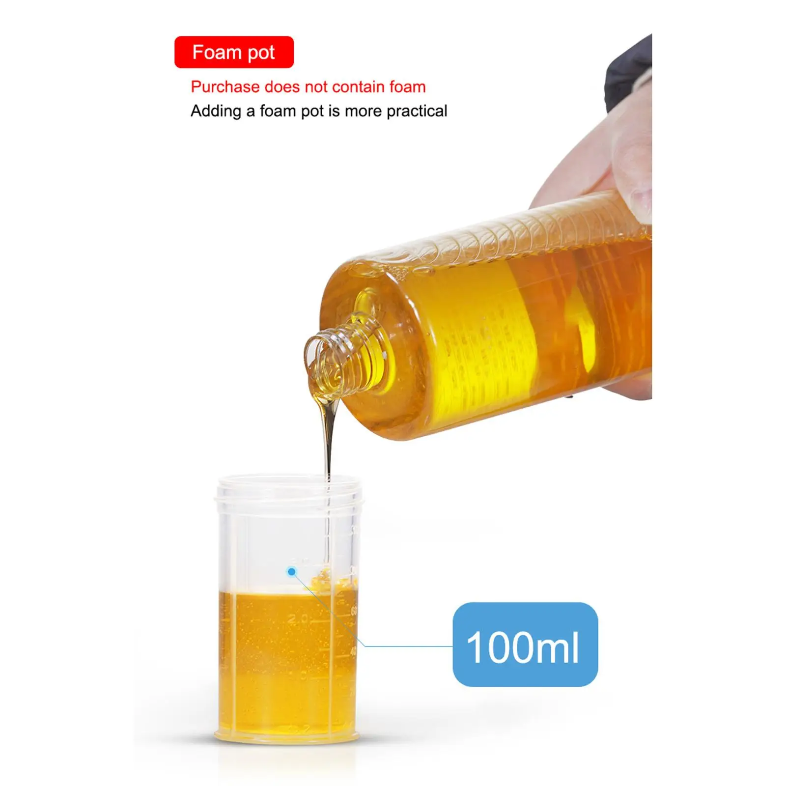 Car Wash Foam Soap Dispenser for Watering Cleaning Washing Tool