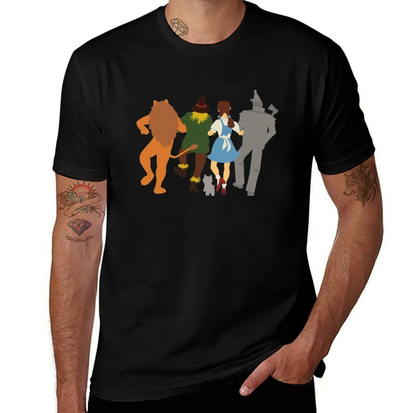 

The Wizard of Oz T-Shirt Plus Size Solid Color T-Shirt
