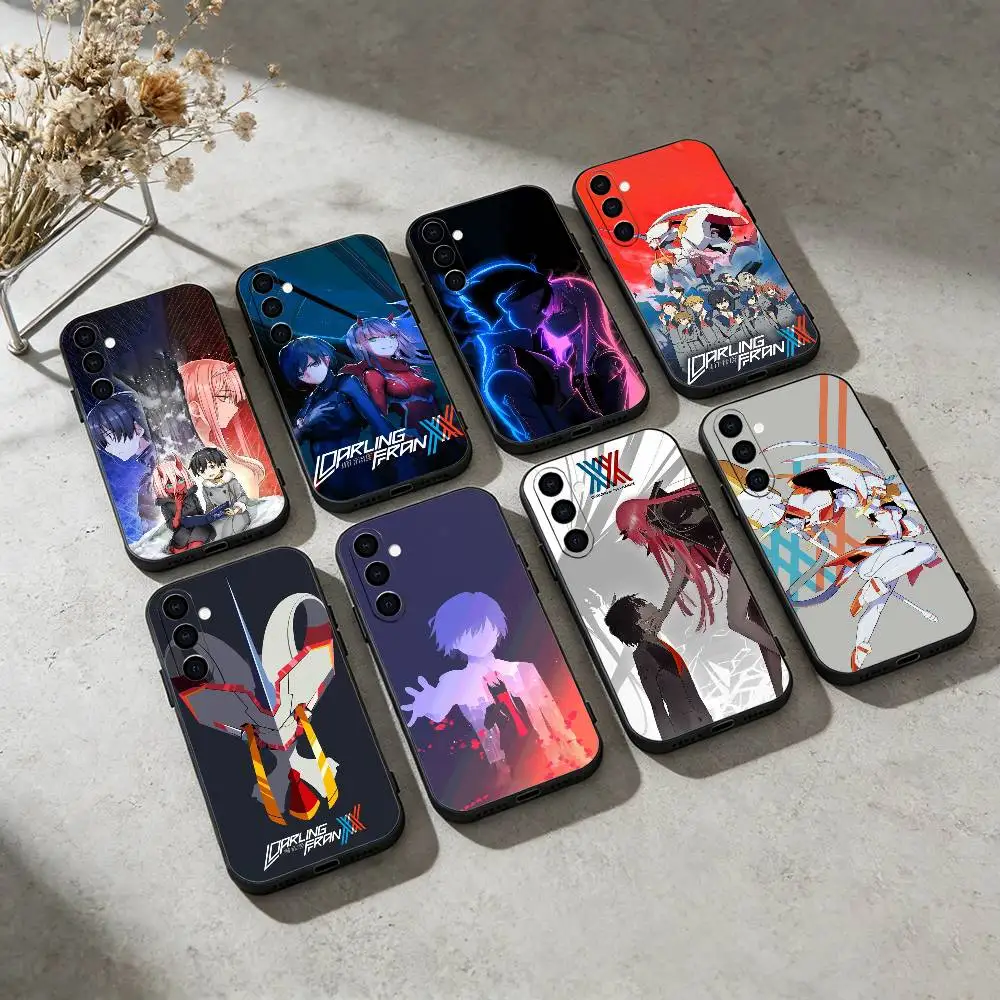 

D-Darling in the FranXX Phone Case For Samsung Galaxy A91,80,73,72 ,71,53,52,32 ,31,22,21s,20,Soft Black Case