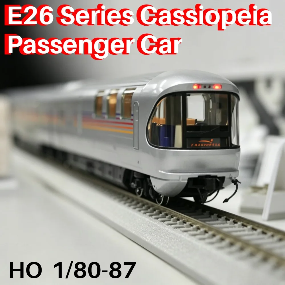TOMIX HO Type 1/80-87 Scale Model Train E26 Passenger Car 088/089/090 Multiple Styles Available 4 Car Train Set Adult Toy Gift
