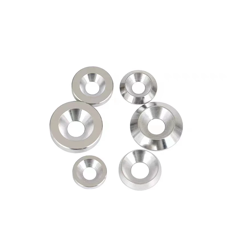 1~5Pcs 304 Stainless Steel Conical Washers Solid Countersunk Flat Washers Concave And Convex Conical Washers M3 M4 M5 M6 M8 M10