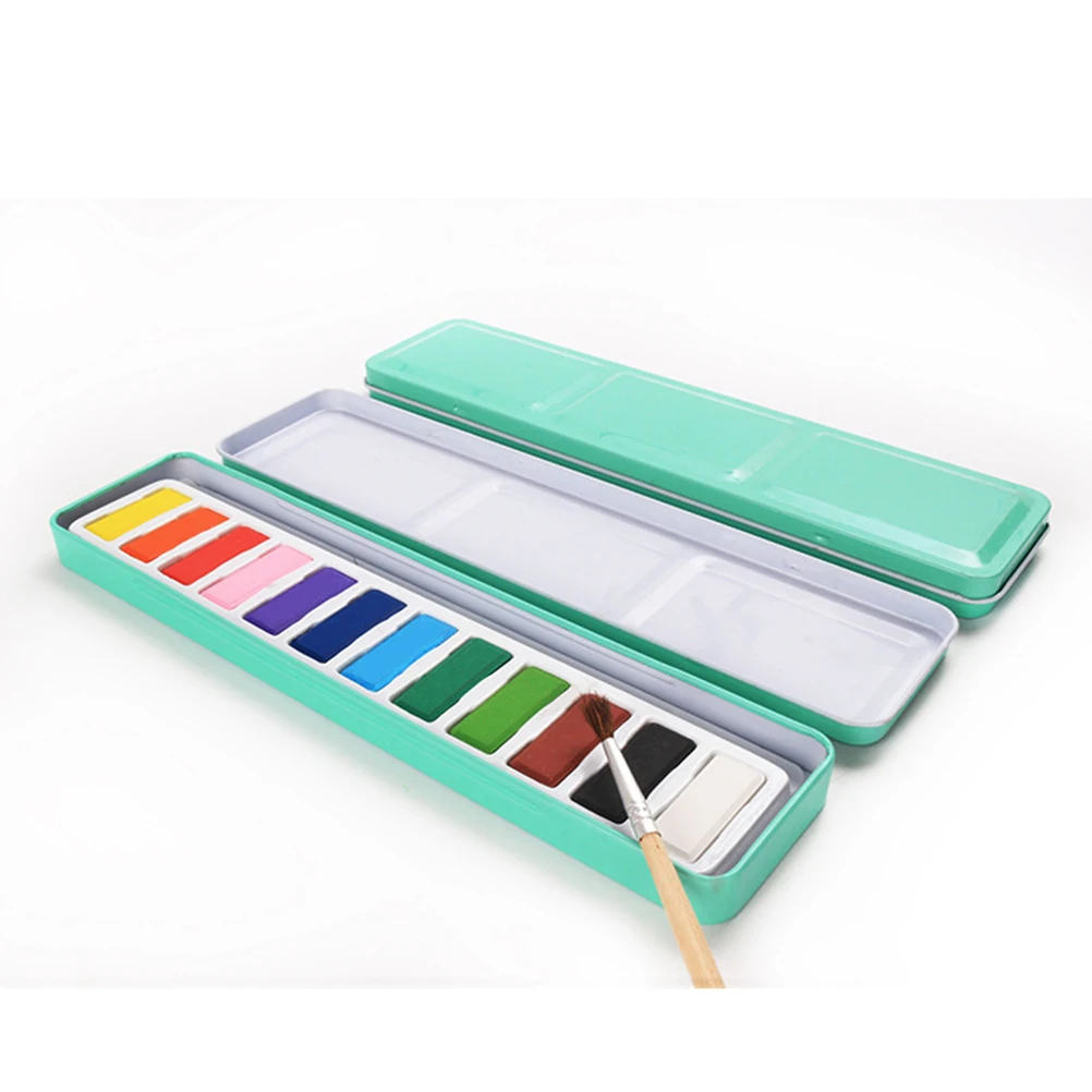 

3 Set Watercolor Paint Set Solid Watercolor Pigment Set Washable Watercolor Pigment Set Paint Solid Gouache Paints Kit Practical