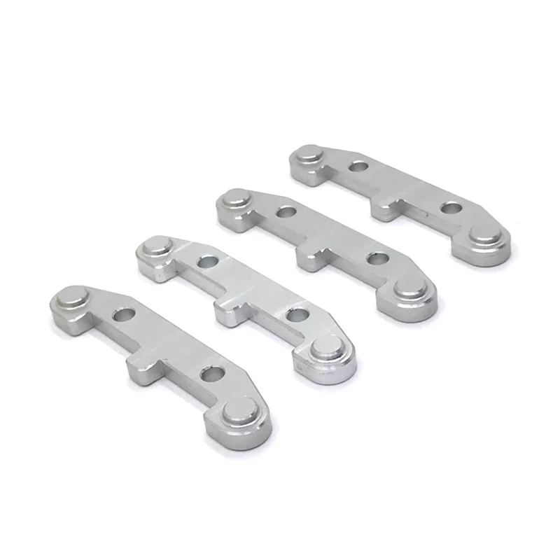Piezas de coche teledirigido, componentes de fijación de brazo inferior mejorado de Metal EA1005A aptos para JLB 1/10 J3, accesorios de coche de Control remoto, 4 Uds.