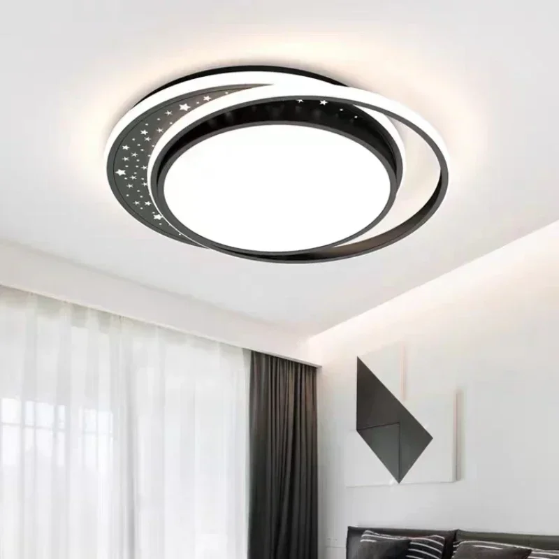 SANDYHA 2023 الشمال LED ضوء السقف ديكور المنزل الحديث غرفة نوم غرفة المعيشة تركيبة إضاءة تصميم جمالي أنيق الطاقة