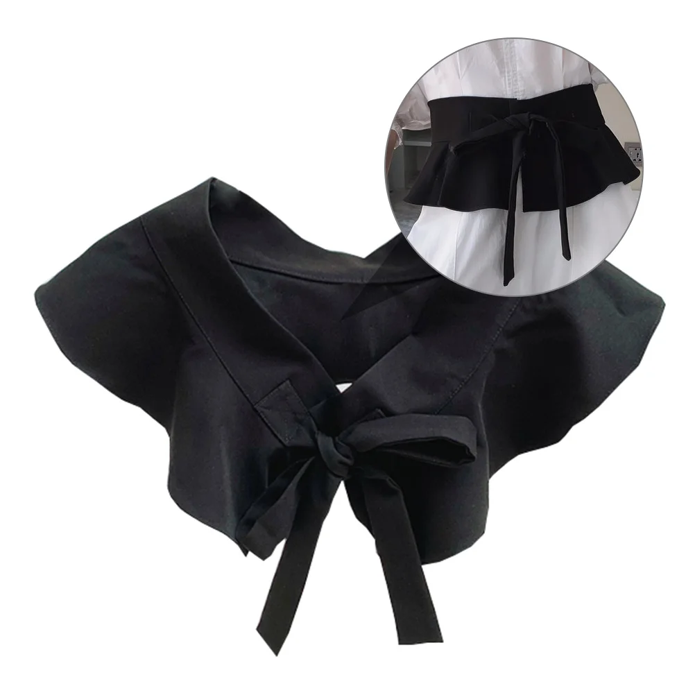 Ruffled Fake Collar Detachable Women'S Clothing Accessory For Shirts T-Shirts Spring Autumn Winter Fashion Decorative Collar