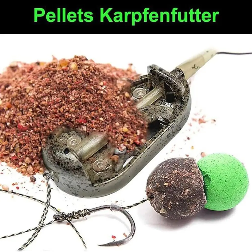 20g/30g/40g/50g/60g Method Feeder Lead Weight Mold Included Carp Feeder Kit European Type Cage Style Inline Feeder Carp Fishing view 3