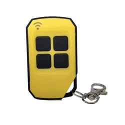 Waterproof 4 button wireless 433mhz remote control fixed code and rolling code face to face copier gate opener door