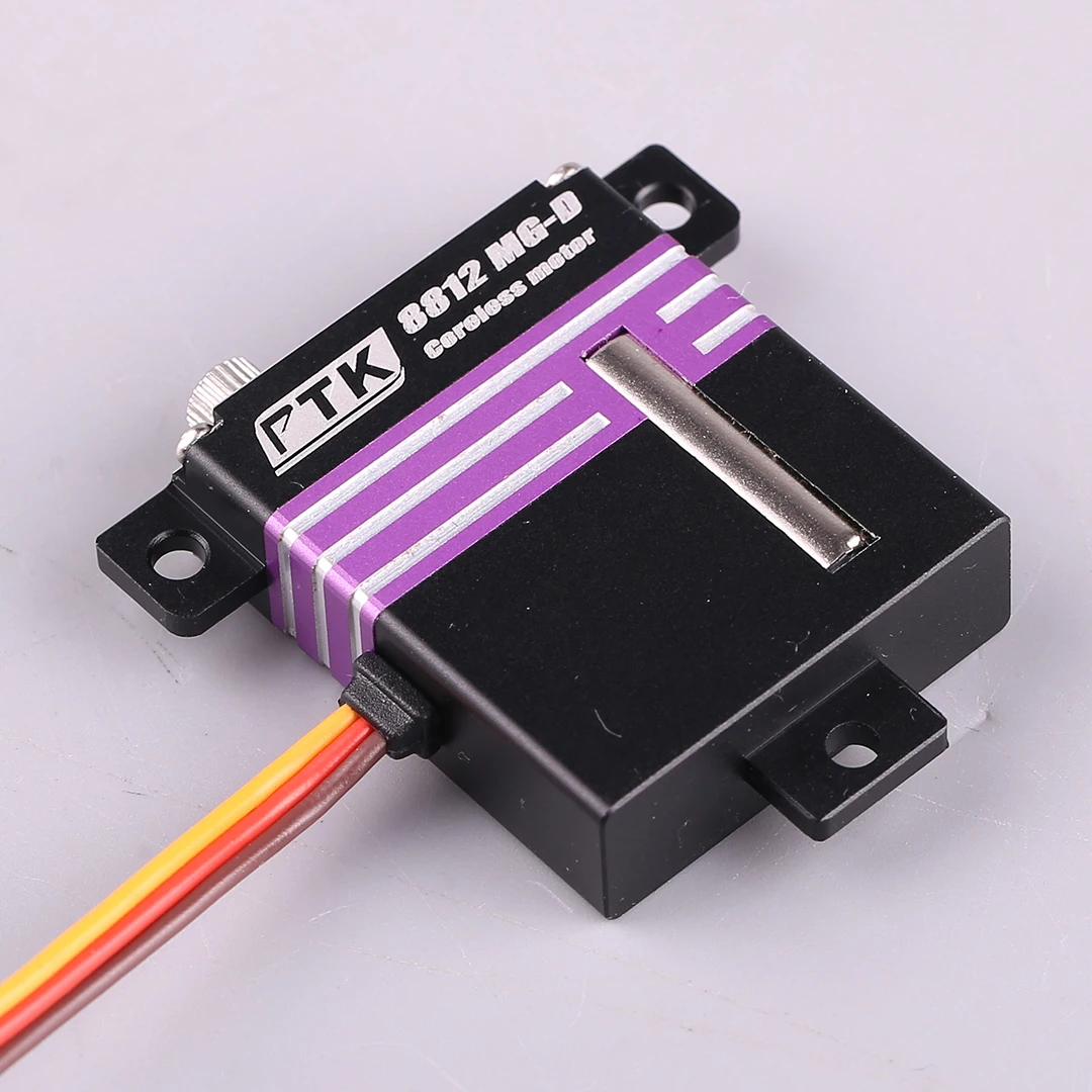 PTK 8812 MG-D 13kg. cm High Torque Digital Servo Metal Gear for Glider Fixed Wing RC Model Airplane Plane KST X10 same level
