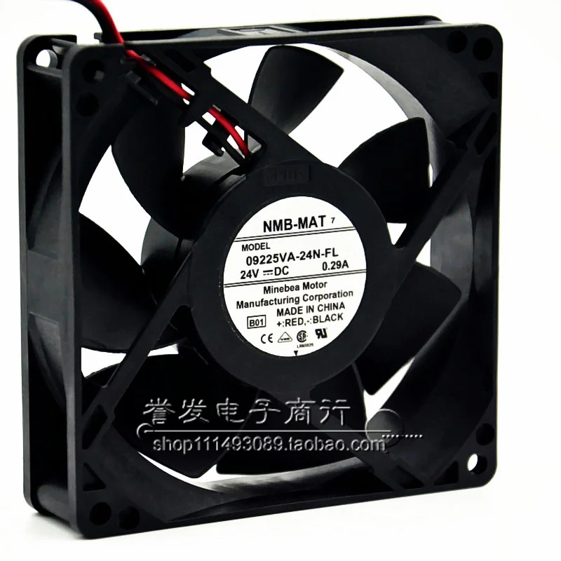 NUOVO ORIGINALE 09225VA-24N-FL 24V 0.29A 9025 90x90x25mm VENTOLA DI RAFFREDDAMENTO RADIATORE