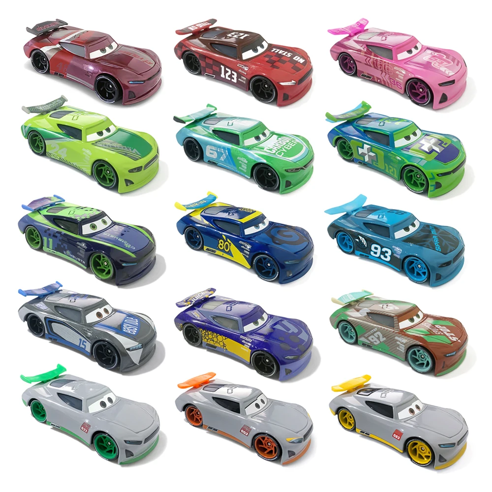 Pixar Cars 3 Toys Boy Gifts McQueen New Generation Number Racing Drivers Diecast Metal Alloy Toys Cars For Children Gifts