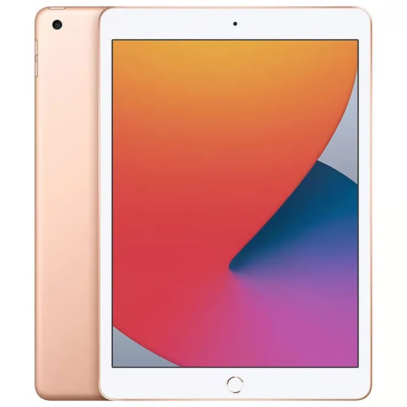 جهاز Apple iPad الأصلي مقاس 10.2 بوصة 2020 iPad 8th Gen Wifi + الخلوية 32/128GB A12 Bionic Retina IPS LCD iOS 14 95% جهاز لوحي جديد