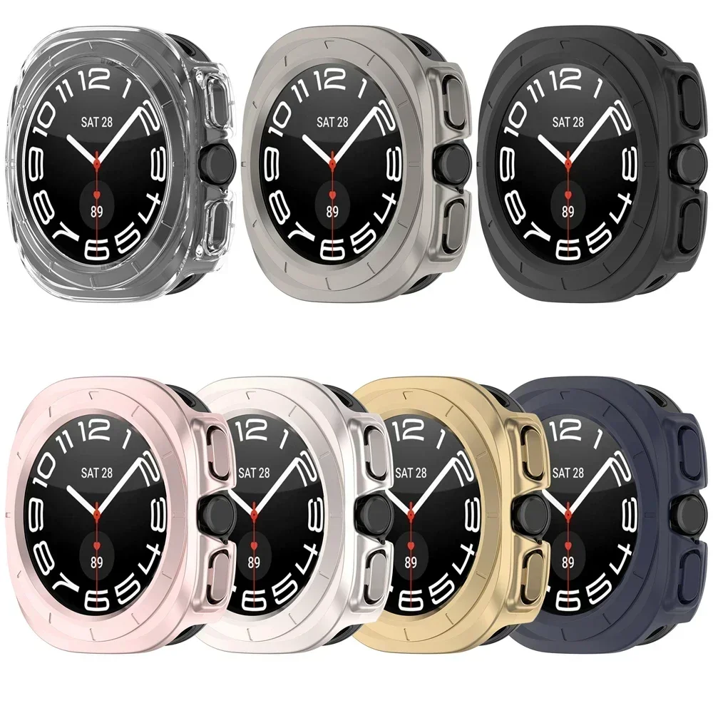 Matte Watch Case for Samsung Galaxy Watch ultra 2025 47mm PC Cover Shell Protector for galaxy watch 7 ultra Bumper No screen