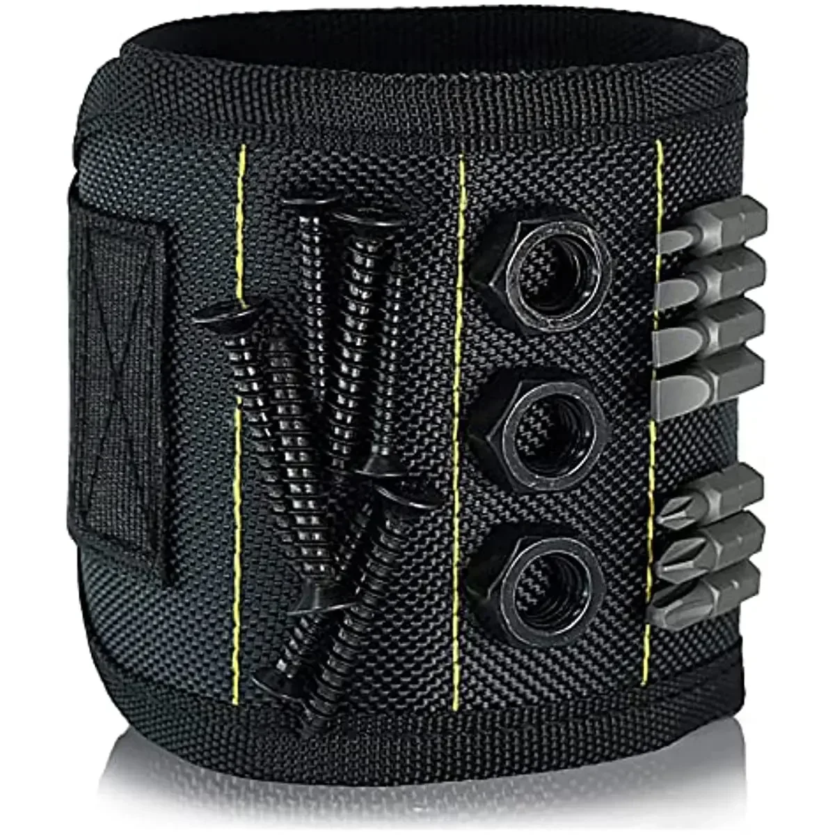 Magnetic Wristband for Holding Screws,NailsDrilling Bits,Wrist Tool Holder Belts with Strong Magnets