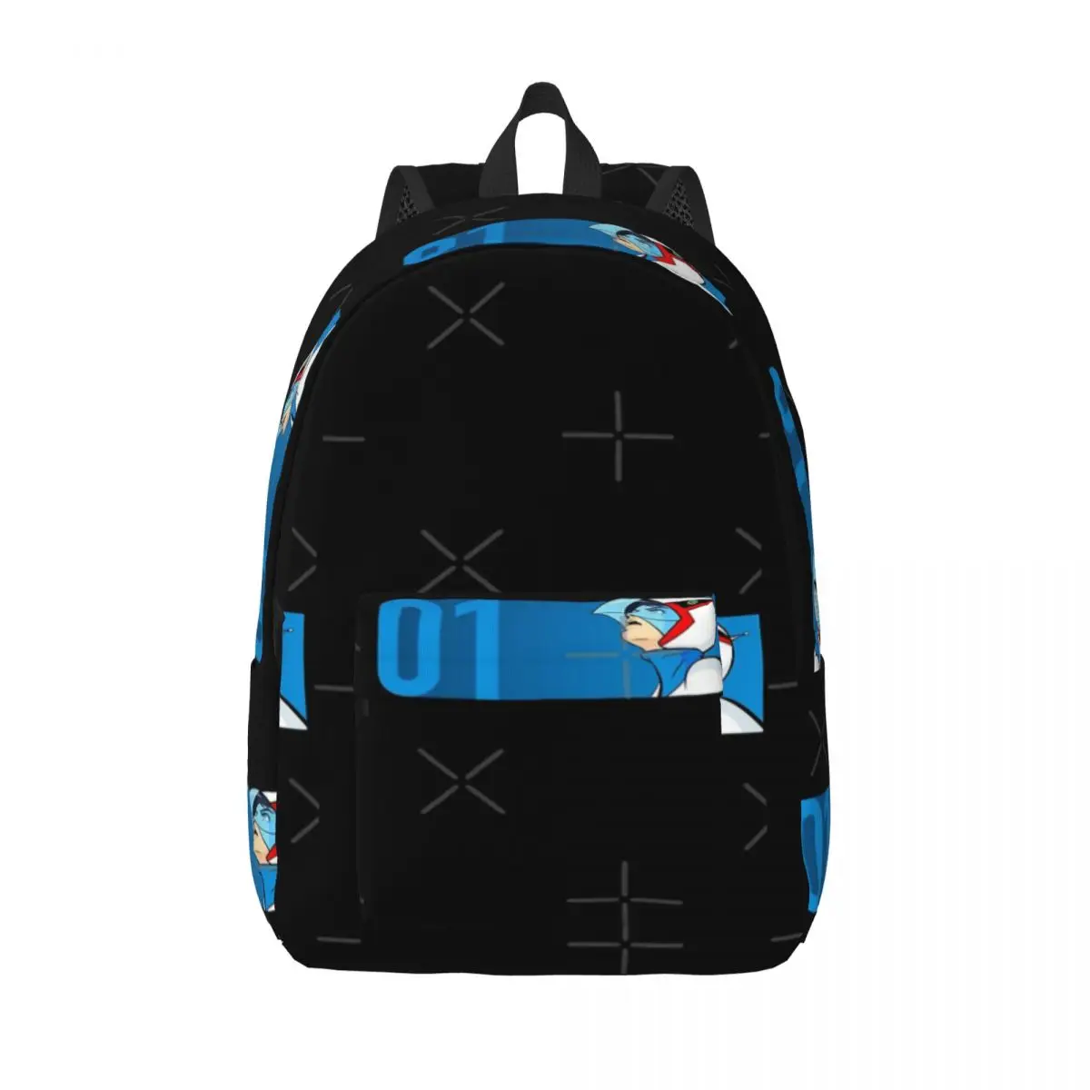 

Широкий простой и стильный рюкзак Eagle 490, холщовый студенческий рюкзак