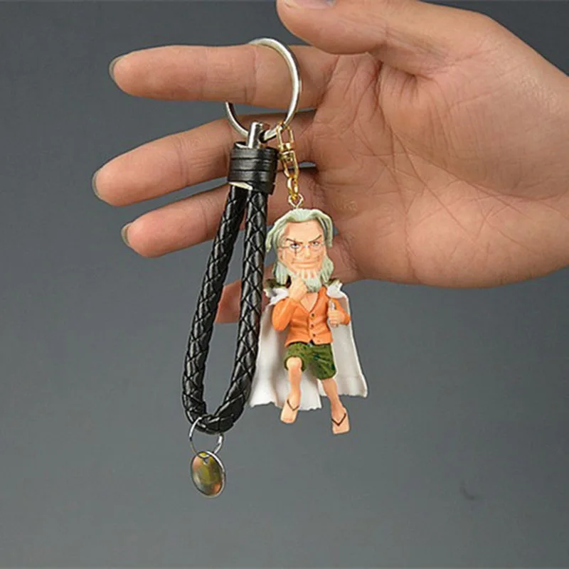One Piece Figur Cartoon Schlüsselanhänger Monkey D Ruffy Cartoon Spielzeug Ornament Schlüsseltasche Roronoa Zoro Auto Schlüsselanhänger Kinder Geburtstagsgeschenke