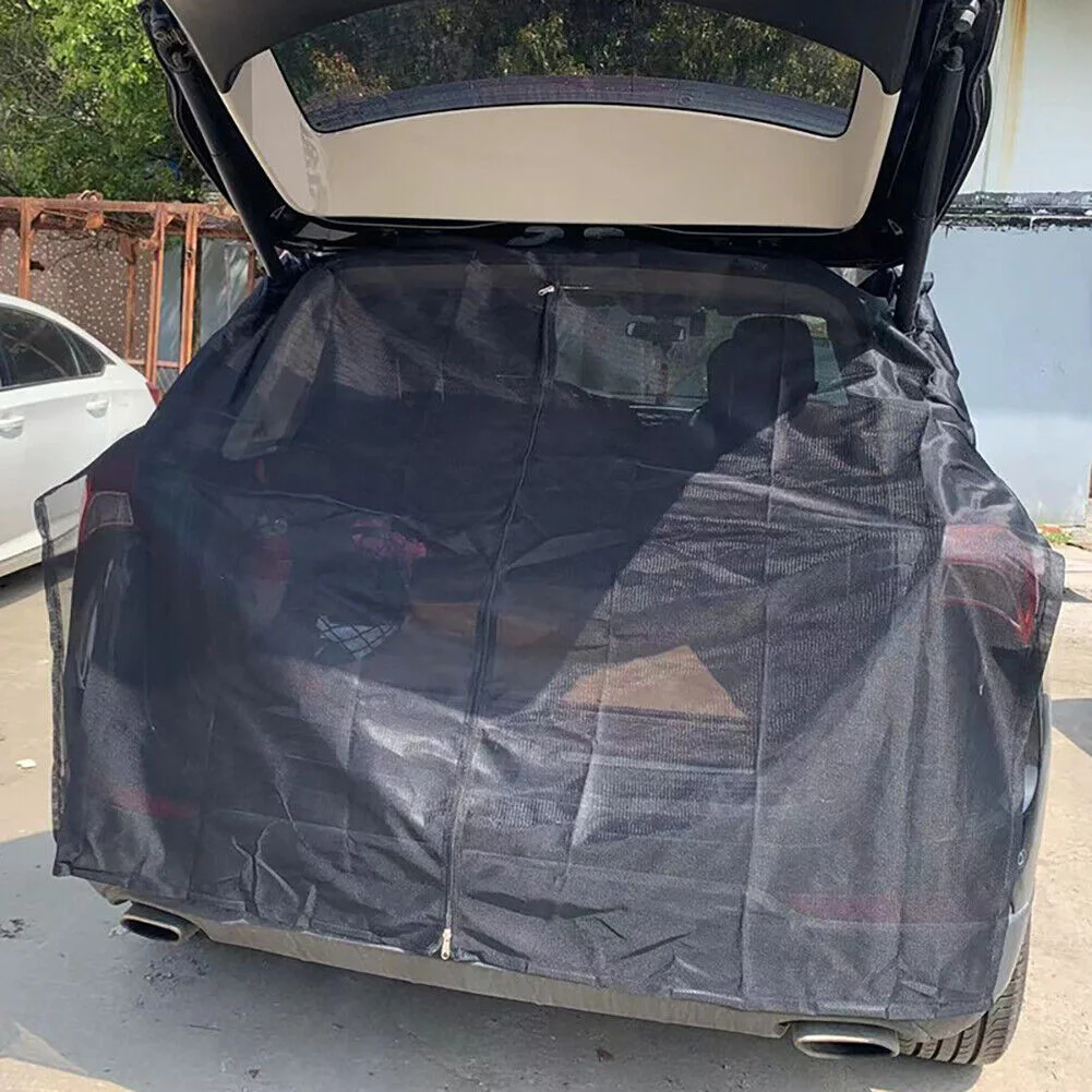 Magnetic Windshield Sunshade Net for Car RV for camper for ultra Fine 1mm Holes Protect Interior from Flies Easy to Install