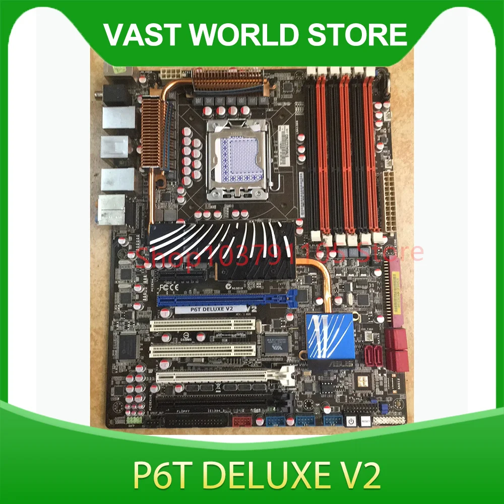 Dual Network interface workstation Motherboard P6T DELUXE V2
