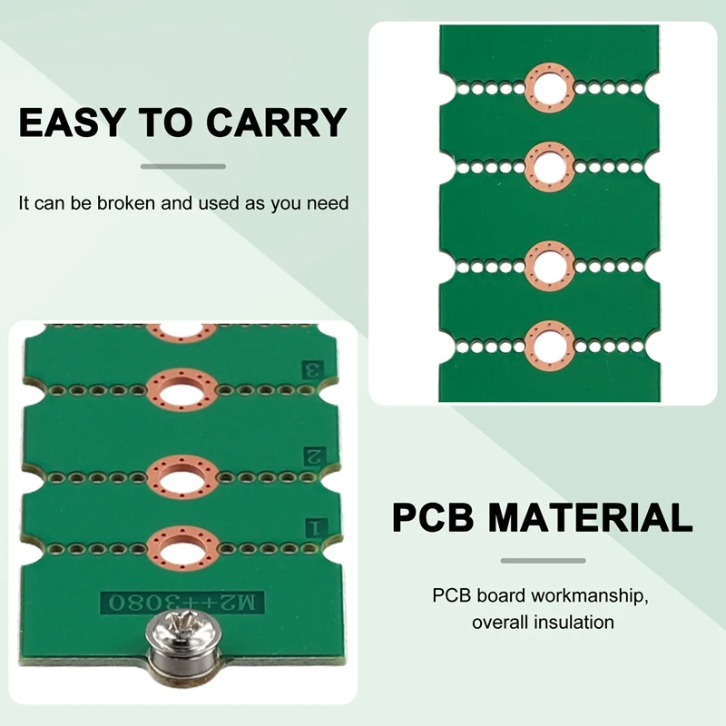 Pelat adaptor Hard Drive M.2 NGFF SSD rak ekstensi M.2 NVME, pelat ekstensi 2230 ke 2242, adaptor braket 2230 ke 2280