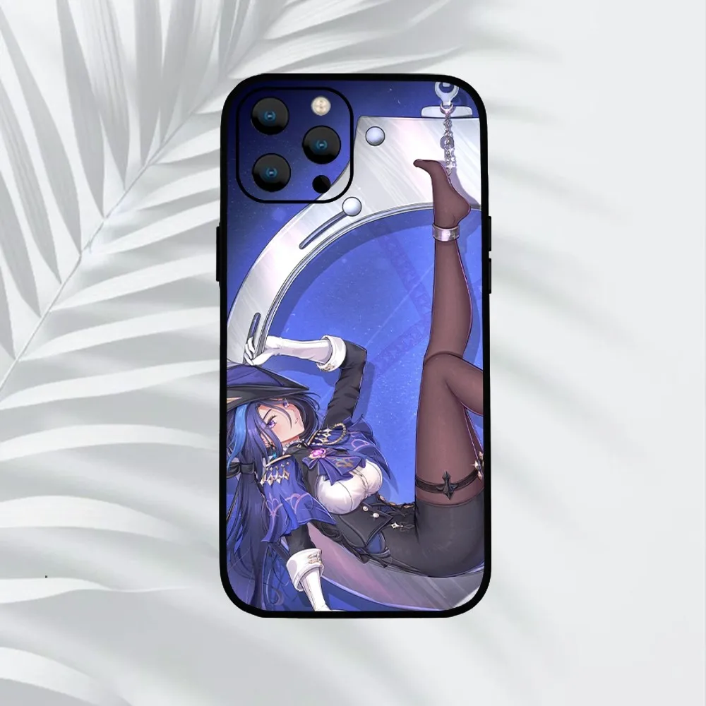 Genshin Impact Clorinde  Phone Case For iPhone Mini 11 12 13 14 15 Pro XS Max X Plus SE XR Shell image 5