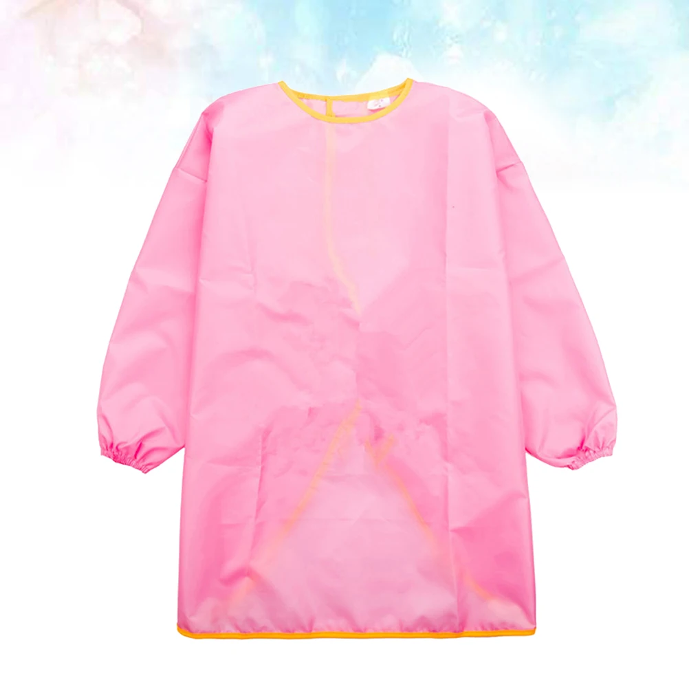 

Painting Apron Kids Art Smock Waterproof Reusable Children Craft Long Sleeves Adjustable Closure Protect Clothes