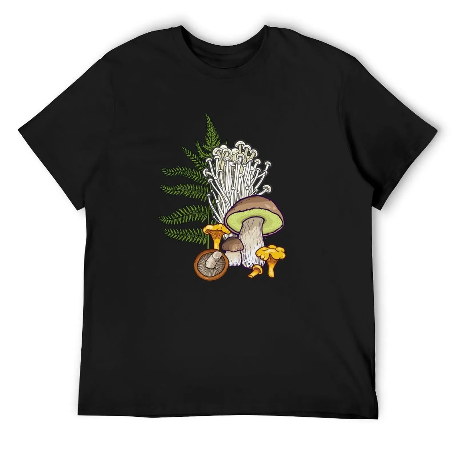 

mushroom forest T-Shirt essential t shirt oversized mens big and tall t shirts