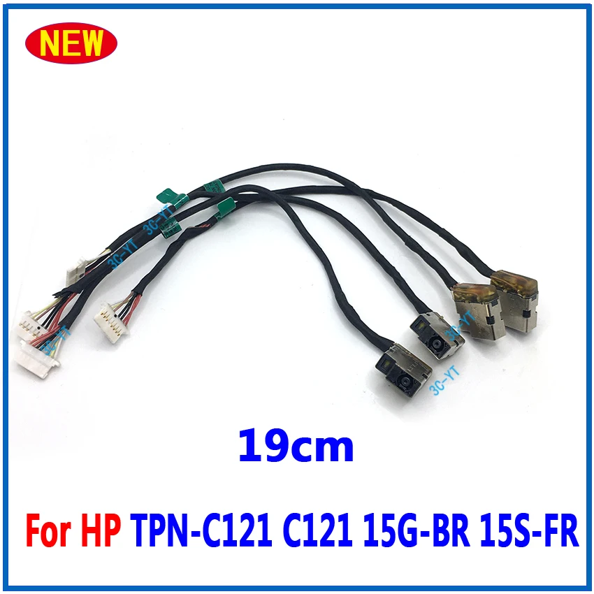 1-10PCS New Original Laptop DC POWER JACK CABLE For HP TPN-C121 C121 15G-BR 15S-FR