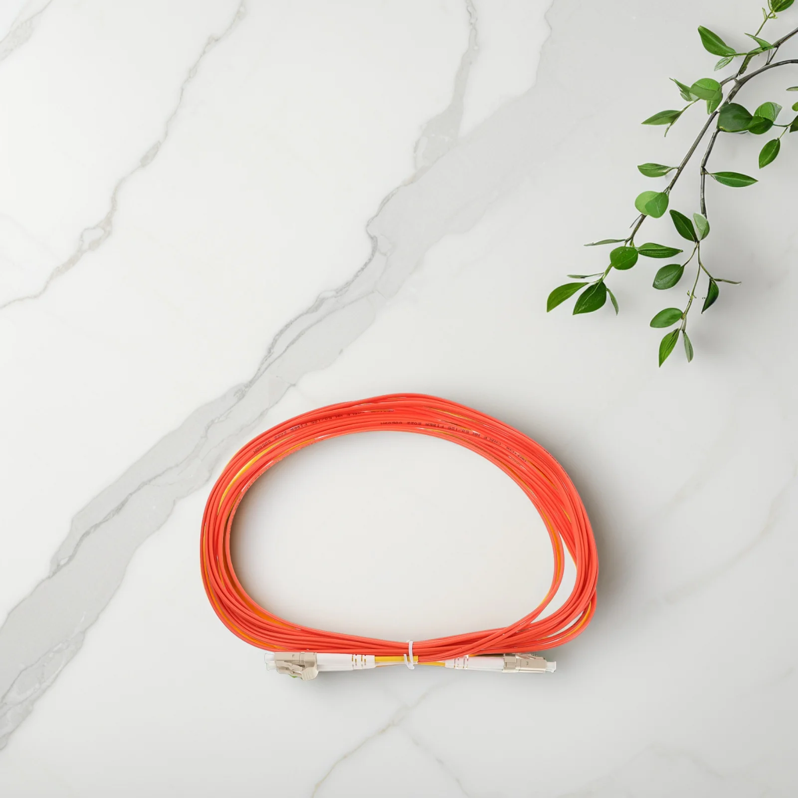 

Lc To Lc Fiber Patch Cable 50/125Μm High Speed Outdoor Computer Audio Durable Transmission