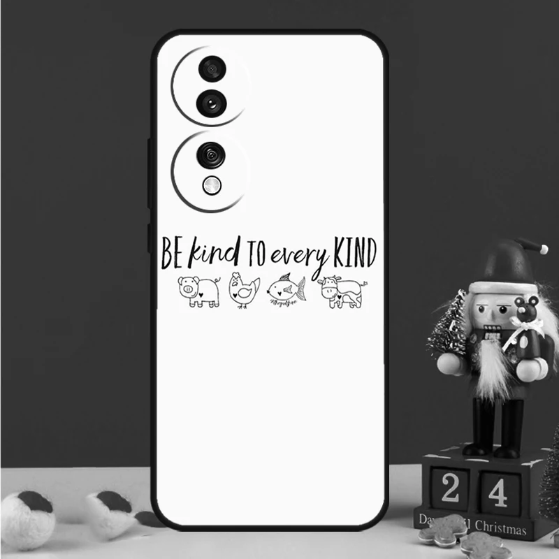  Vegan Inspiration Case For Honor X8b X9b X8a X9a X7a X6a X7 X8 X9 Honor 70 50 10 90 Lite Magic 6 5 Pro Cover