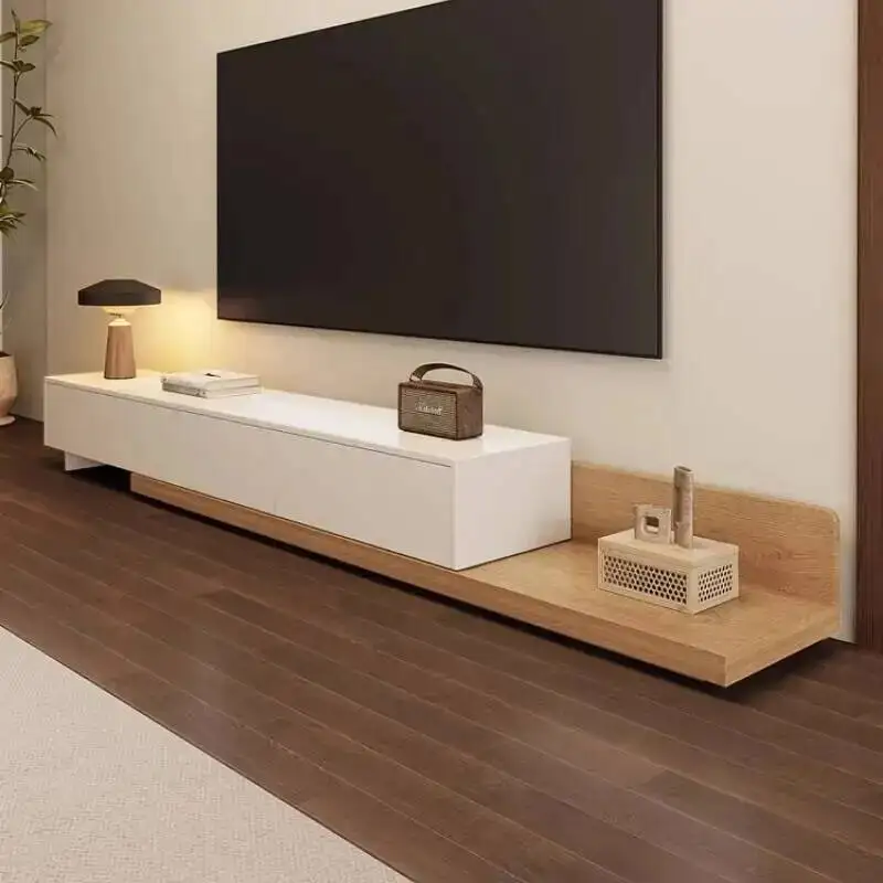 Drawers Aesthetic Tv Stands Folding Modern Speaker Designer Center Tv Stands Floor Mobile Display Wood Muebles Home Furniture