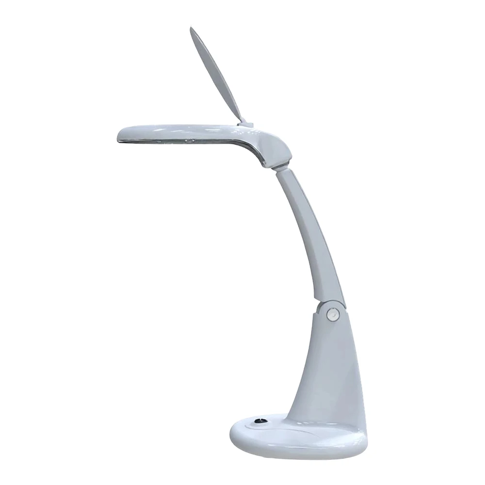 Custom Your Brand Logo Adjustable LED Desk Lamp Eye-Caring Dimmable Table Magnifying Light For Reading Study & Office