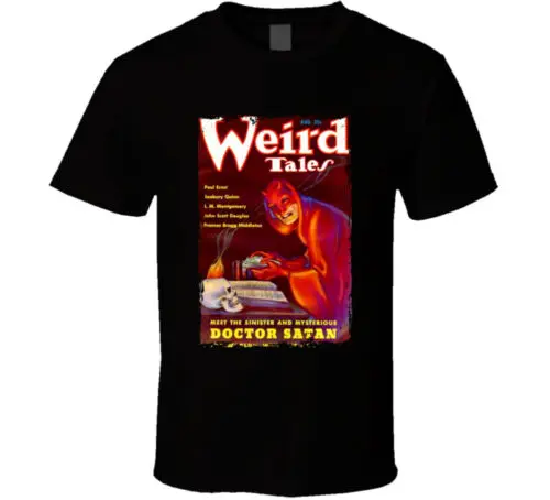 

Weird Tales Doctor Satan T Shirt