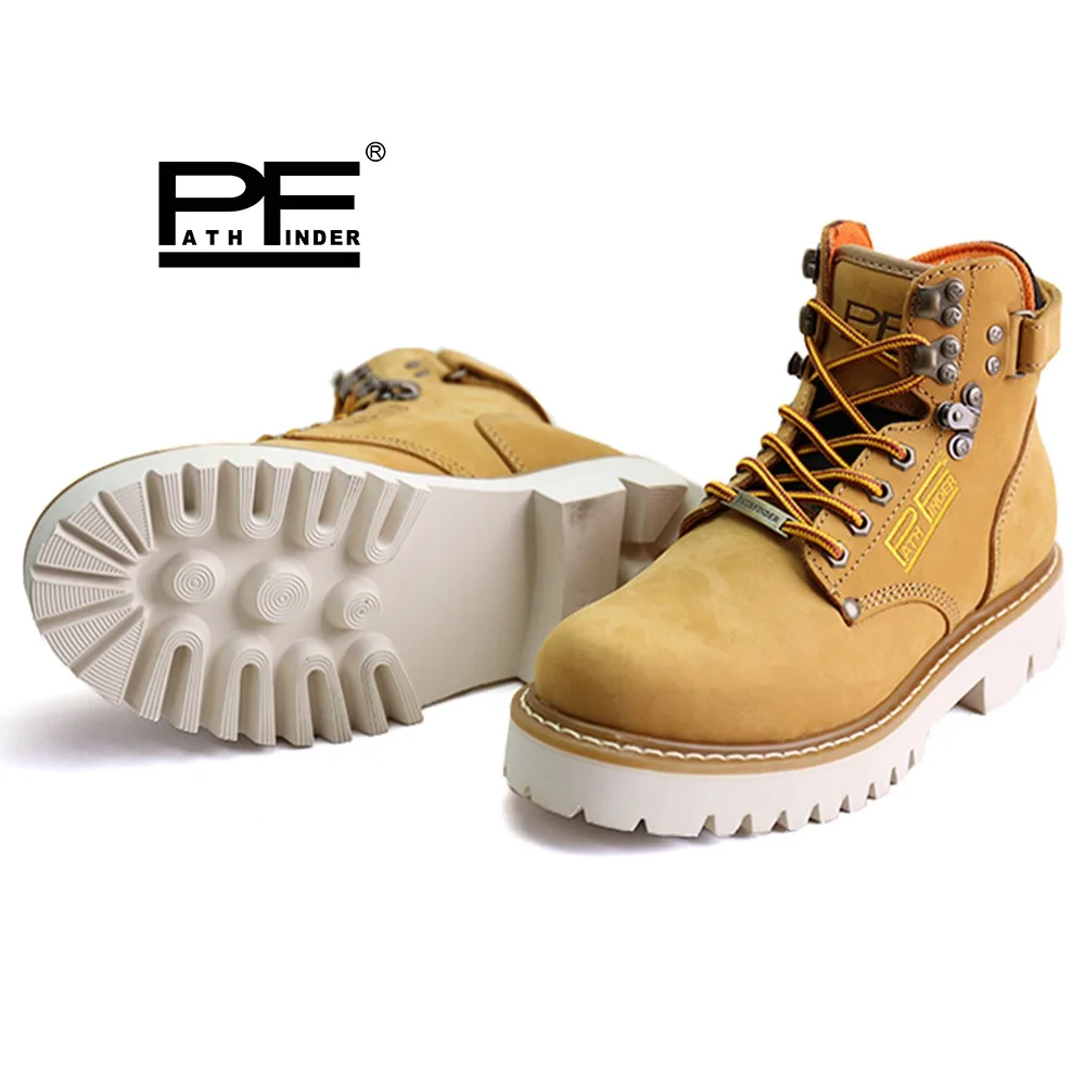 Fashion Men's Genuine Leather Engineer Boots Outdoor Goodyear Thick Heel Tooling Boots Winter Mid-calf Western Boots Non-slip view 5