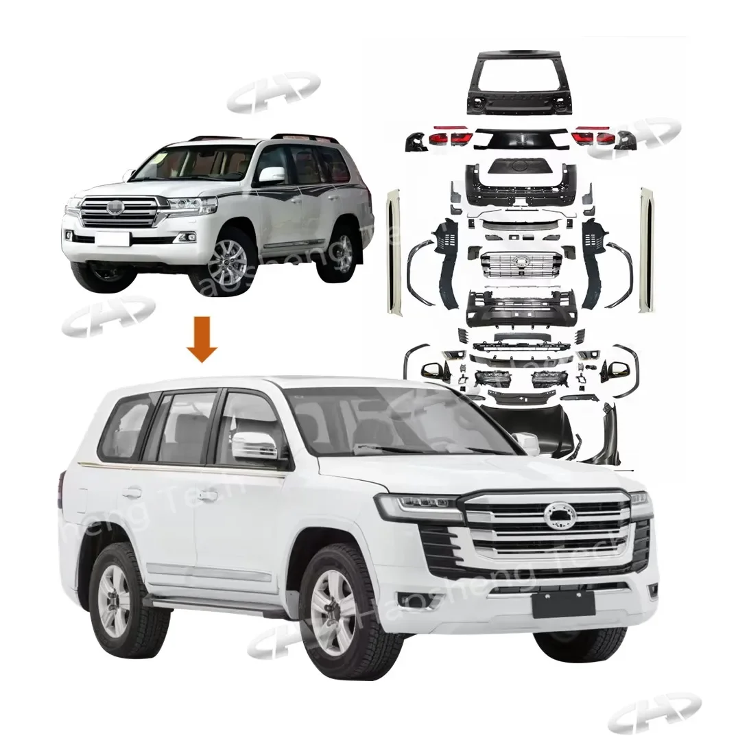 Land Cruiser VXR 2023 Body Kit Auto Body Systems Facelift For Toyota Land Cruiser 2008 LC200 Upgrade LC300 Body Kit