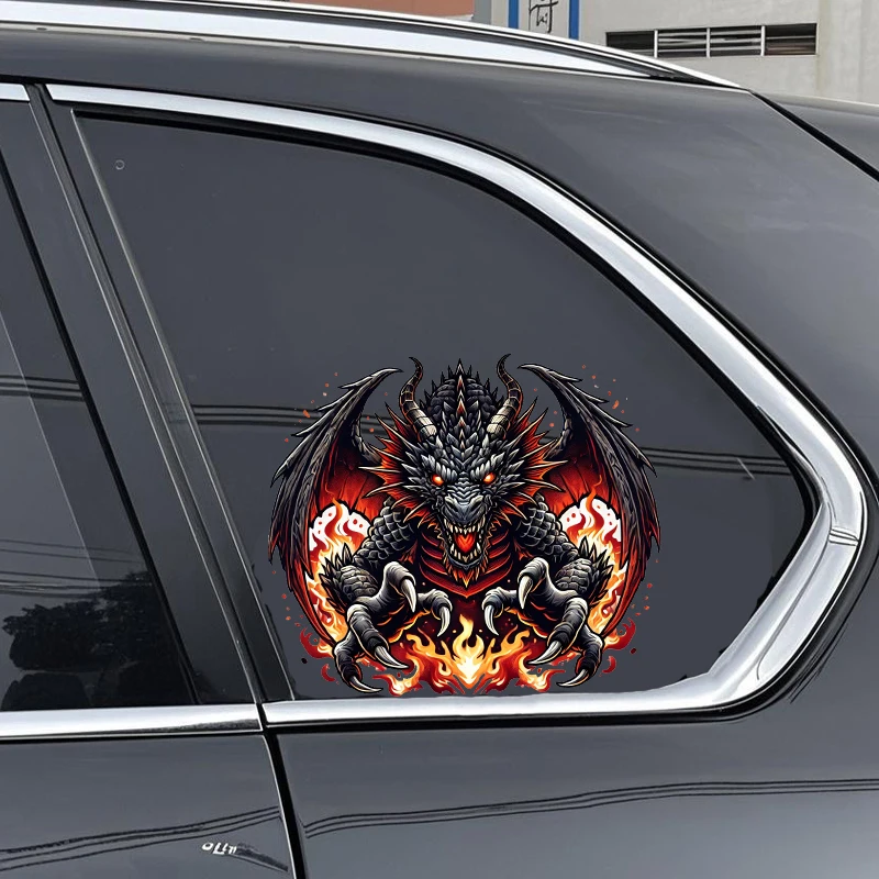 

1/3/5 pieces of car pterosaur and Tyrannosaurus rex sticker decoration body sticker 17.8cm car sticker accessories