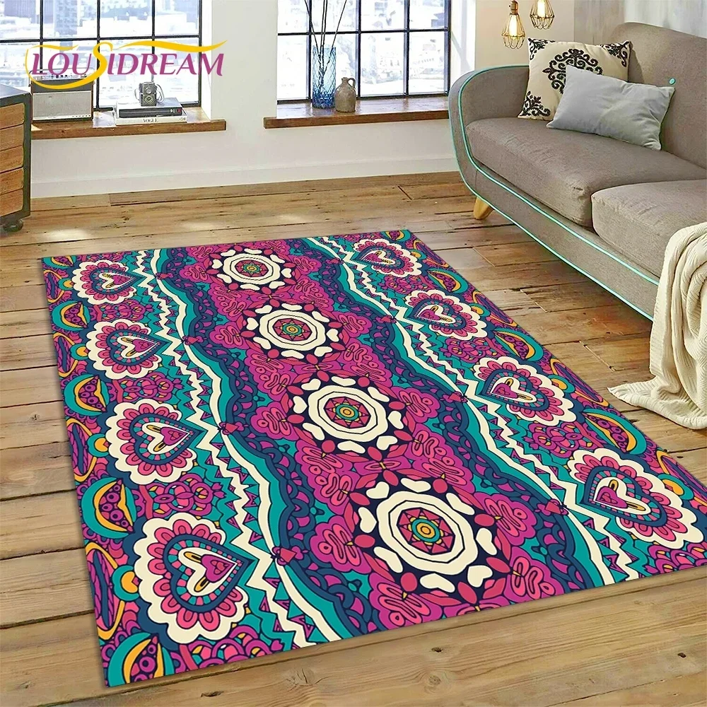 

3D Nordic Turkish Bohemia Celt Carpet Rug for Bedroom Living Room Home Sofa Decoration,Children Game Large Decor Floor Mat Gift