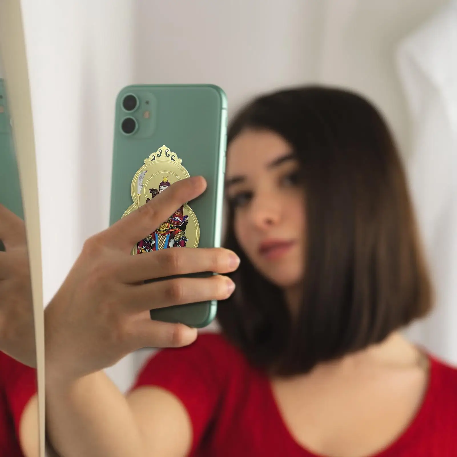 بطاقة تاي سوي الثقافة التقليدية بطاقة تاي سوي 2026 جلب الحظ السعيد المعدني رمز الازدهار لغرفة النوم على الطاولة