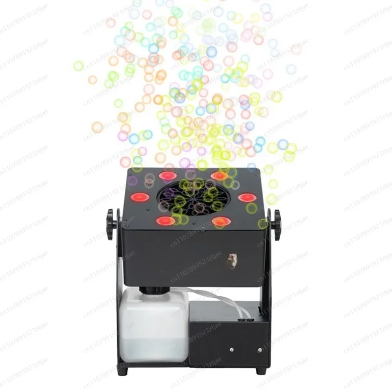 No Pump and No Wait Time Firework Bubble Machine with 1.5 Solution Bottle Flashing Bubble Launcher Unleash Hundreds of Bubbles