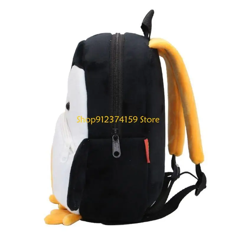G5AE Charm Plush Animal School Bags for Baby Preschool Kindergarten Favorite Present